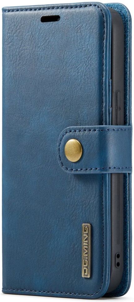 DG Ming Apple iPhone 14 Hoesje 2-in-1 Book Case en Back Cover Blauw afbeelding 11