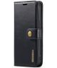 DG Ming iPhone 14 Pro Hoesje 2-in-1 Book Case en Back Cover Zwart