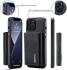 Apple iPhone 14 Pro Max Hoesje met Magnetische Kaarthouder Zwart afbeelding 10