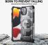 Apple iPhone 14 Pro Max Hoesje Honingraat Back Cover Hybride Grijs afbeelding 7