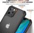 Apple iPhone 14 Pro Max Hoesje Carbon Back Cover Schokbestendig Blauw afbeelding 2
