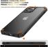 Apple iPhone 14 Pro Max Hoesje Carbon Back Cover Schokbestendig Blauw afbeelding 7