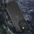 Apple iPhone 14 Pro Hoesje Carbon Back Cover Schokbestendig Zwart afbeelding 6
