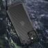 Apple iPhone 14 Hoesje Carbon Back Cover Schokbestendig Zwart afbeelding 6