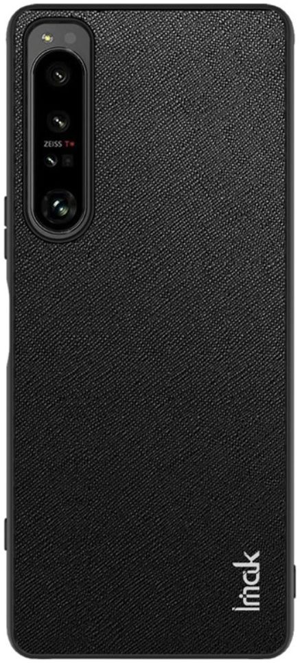 IMAK LX-5 Sony Xperia 1 IV Hoesje Back Cover Zwart afbeelding 2