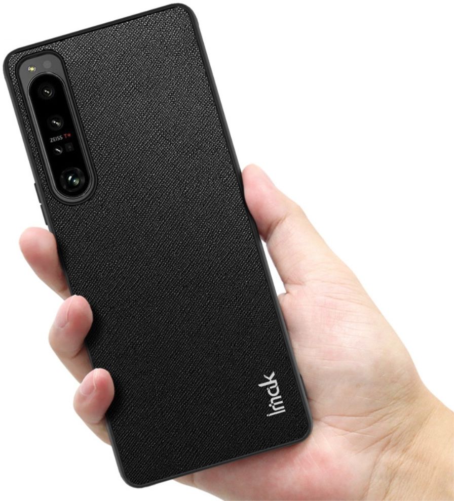 IMAK LX-5 Sony Xperia 1 IV Hoesje Back Cover Zwart afbeelding 4