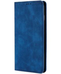 OnePlus 10T Hoesje Portemonnee Book Case Kunstleer Blauw