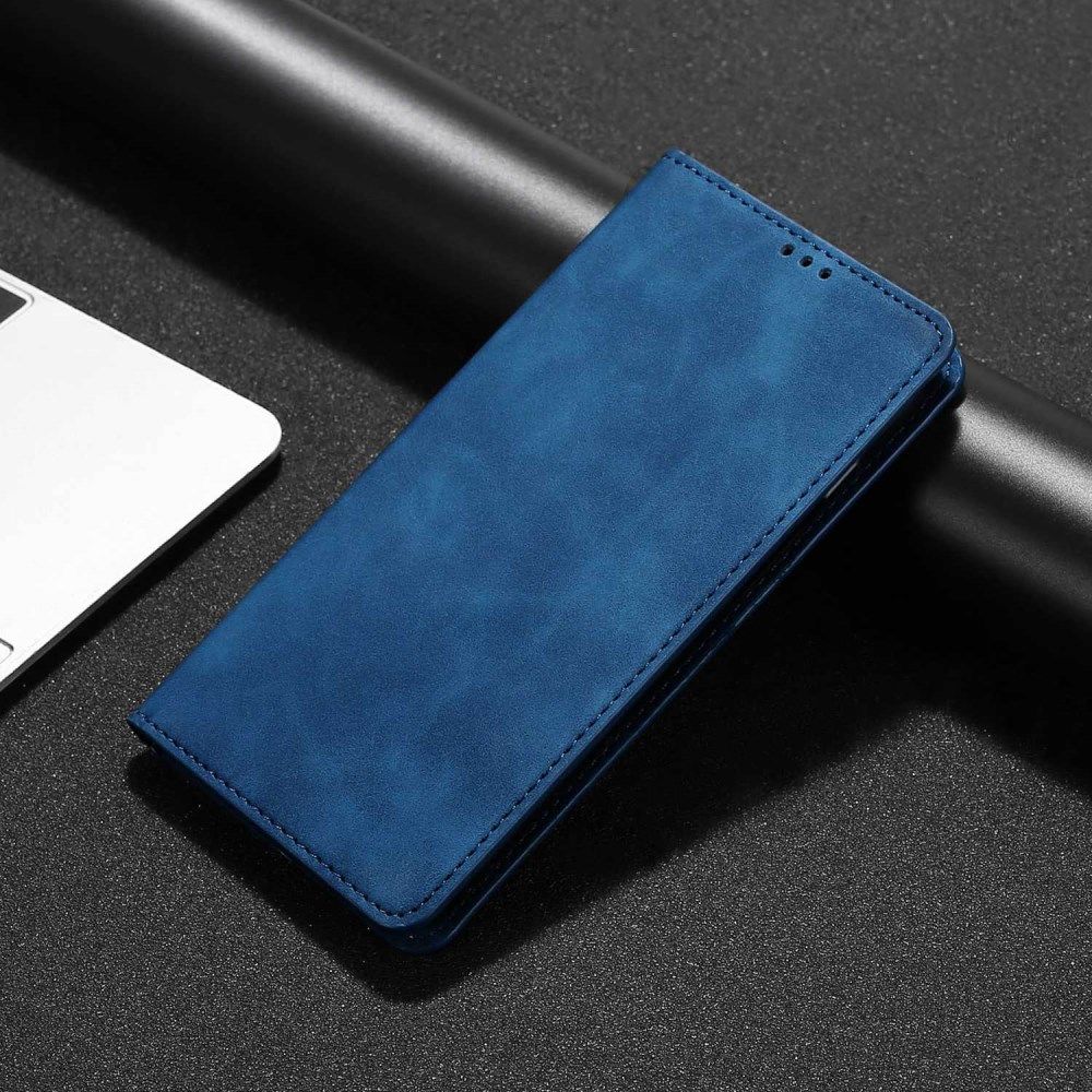 OnePlus 10T Hoesje Portemonnee Book Case Kunstleer Blauw afbeelding 5