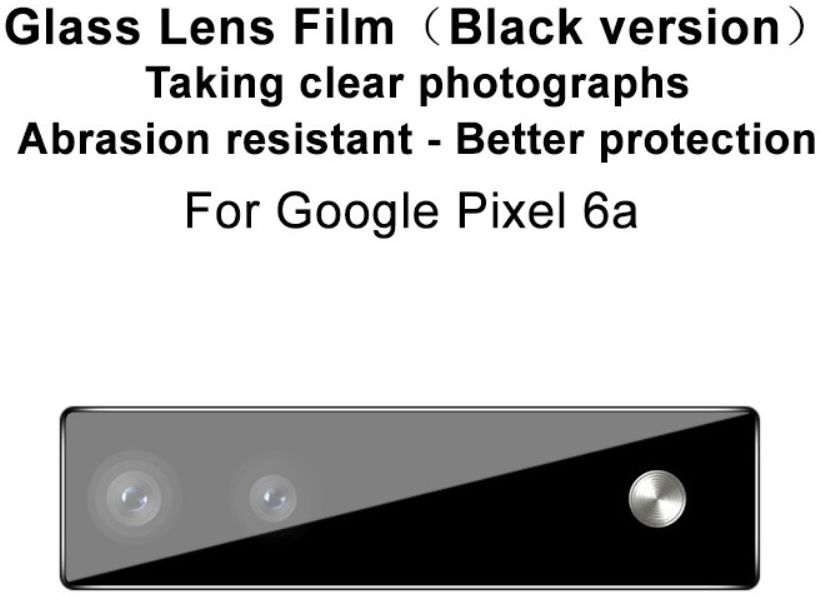Imak Google Pixel 6a Camera Lens Protector Tempered Glass afbeelding 3
