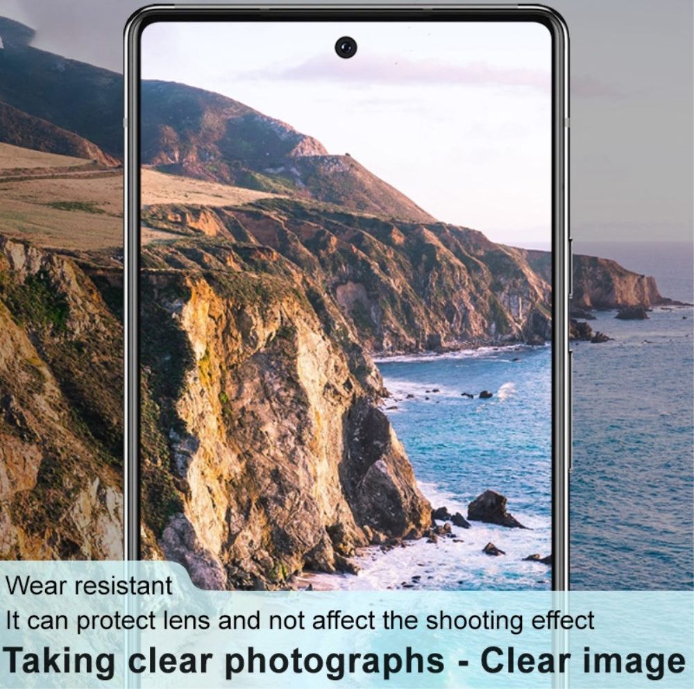 Imak Google Pixel 6a Camera Lens Protector Tempered Glass afbeelding 7