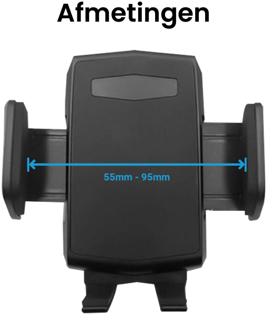 Universele Telefoon Bekerhouder Auto voor Smartphones 3.8 tot 6.8 Inch afbeelding 6