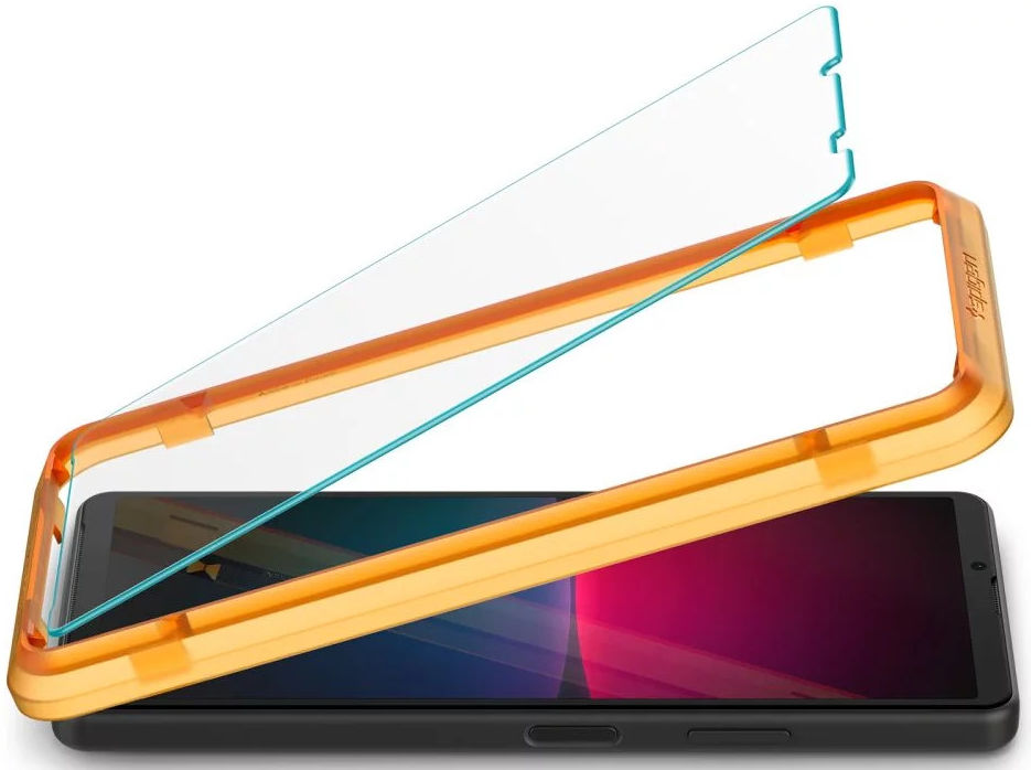 Spigen AlignMaster Sony Xperia 10 IV Tempered Glass (2-Pack) afbeelding 2