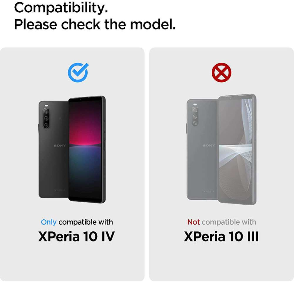 Spigen AlignMaster Sony Xperia 10 IV Tempered Glass (2-Pack) afbeelding 3