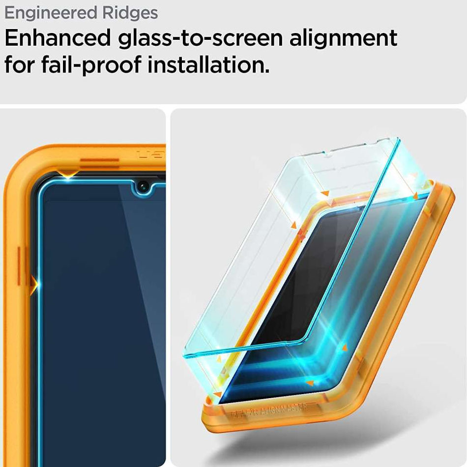Spigen AlignMaster Sony Xperia 10 IV Tempered Glass (2-Pack) afbeelding 5