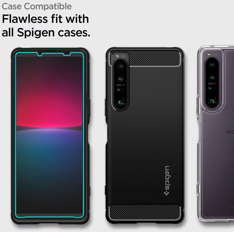 Spigen AlignMaster Sony Xperia 10 IV Tempered Glass (2-Pack) afbeelding 9