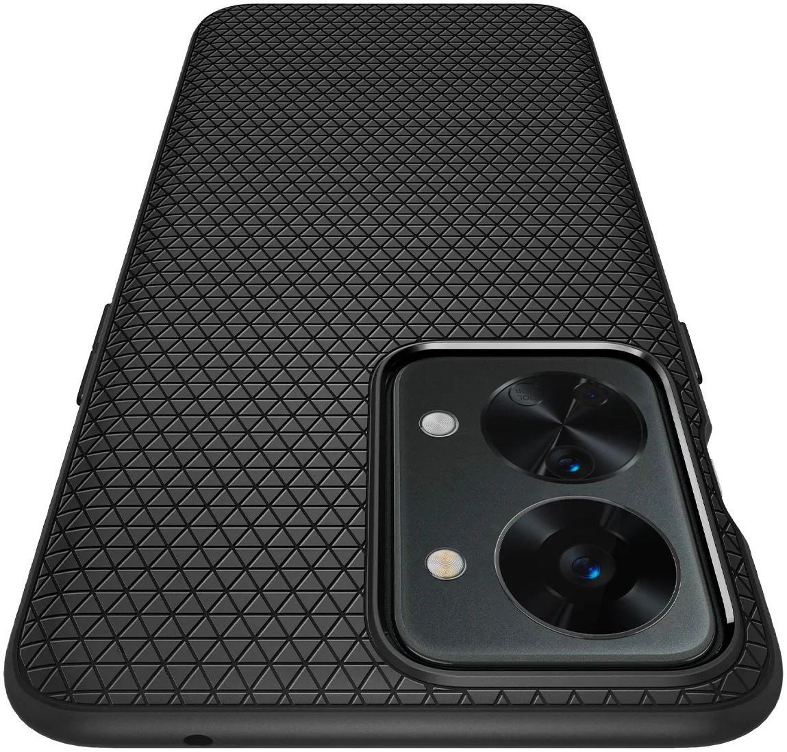 Spigen Liquid Air OnePlus Nord 2T Hoesje Back Cover Zwart afbeelding 5
