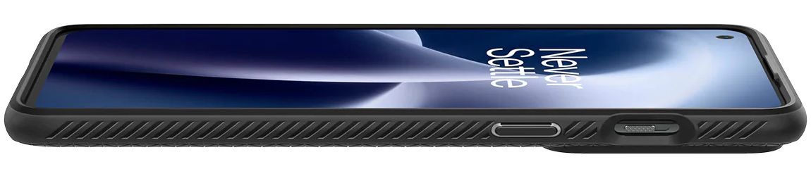 Spigen Liquid Air OnePlus Nord 2T Hoesje Back Cover Zwart afbeelding 7