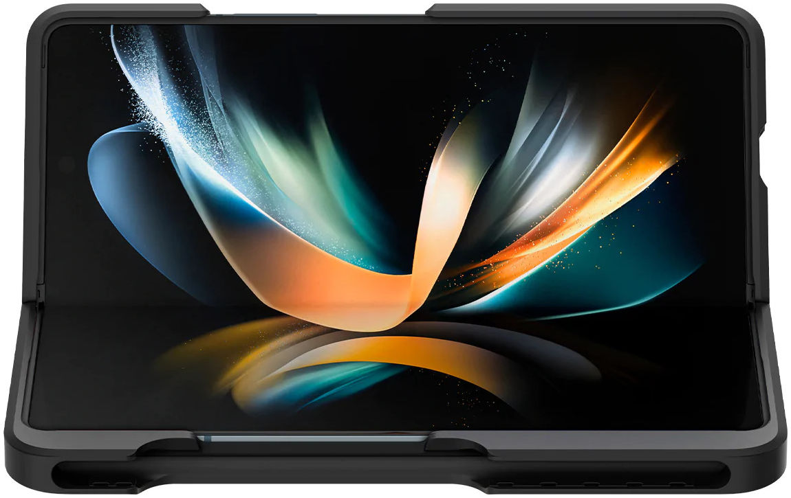 Spigen Thin Fit P Samsung Galaxy Z Fold 4 Hoesje Back Cover Zwart afbeelding 10