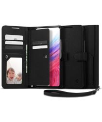 vergeven portemonnee staart Spigen Wallet S Plus Samsung Galaxy A53 Hoesje Book Case Zwart | GSMpunt.nl