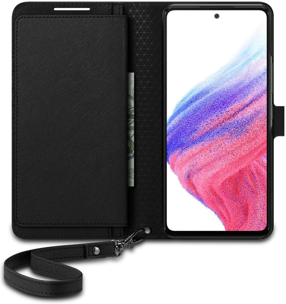 Spigen Wallet S Plus Samsung Galaxy A53 Hoesje Book Case Zwart afbeelding 4