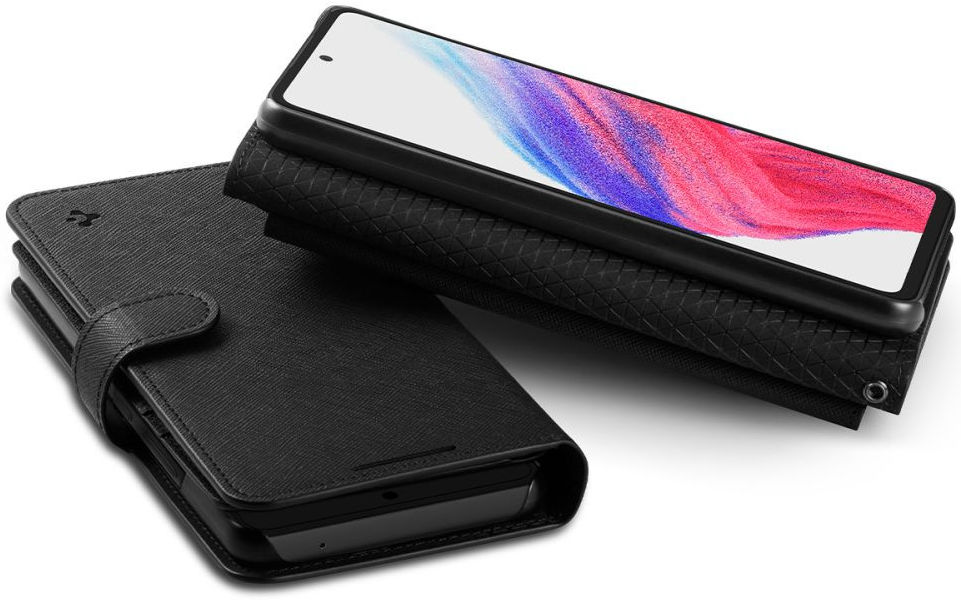 Spigen Wallet S Plus Samsung Galaxy A53 Hoesje Book Case Zwart afbeelding 9