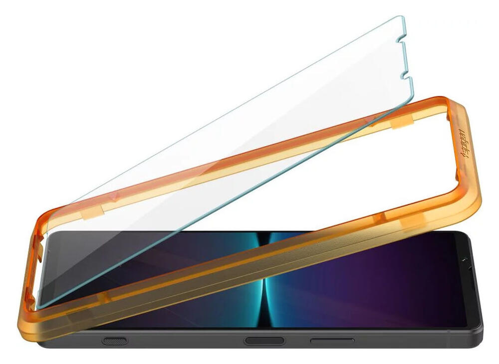 Spigen AlignMaster Sony Xperia 1 IV Tempered Glass (2-Pack) afbeelding 10