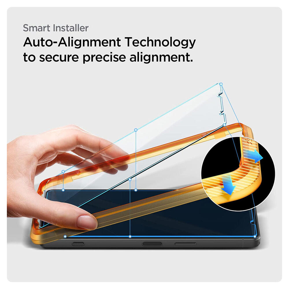 Spigen AlignMaster Sony Xperia 1 IV Tempered Glass (2-Pack) afbeelding 3