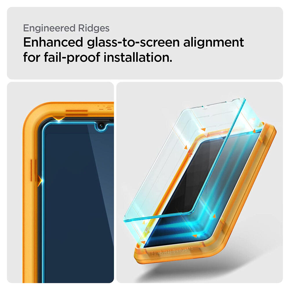 Spigen AlignMaster Sony Xperia 1 IV Tempered Glass (2-Pack) afbeelding 5