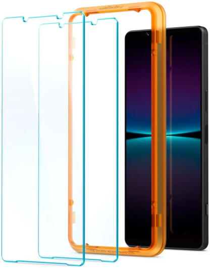 Spigen AlignMaster Sony Xperia 1 IV Tempered Glass (2-Pack) afbeelding 2