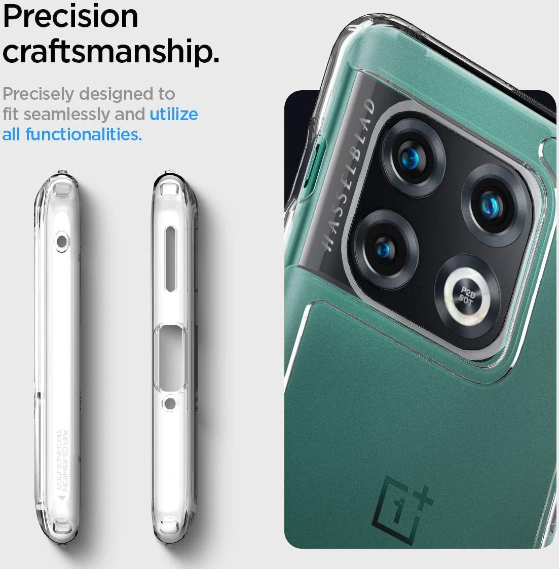 Spigen Ultra Hybrid OnePlus 10 Pro Hoesje Back Cover Transparant afbeelding 7