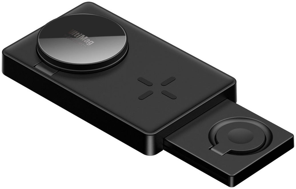 4smarts UltiMag Trident 20W Oplader iPhone / AirPods / Watch Zwart afbeelding 6