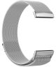 Fitbit Versa 4 Bandje Milanese Staal met Magneetsluiting Zilver