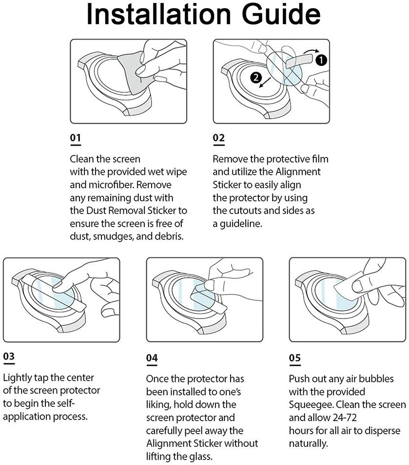 Fitbit Versa Screen Protector Dunne Display Folie Ultra Clear afbeelding 8