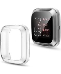 Fitbit Versa 2 Hoesje Full Protect Case Flexibel TPU Transparant