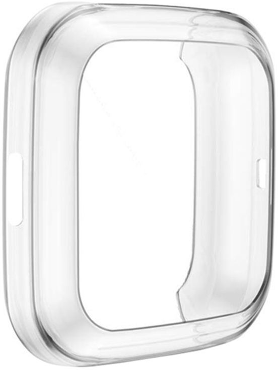 Fitbit Versa 2 Hoesje - Full Protect Case Flexibel TPU - Transparant afbeelding 6