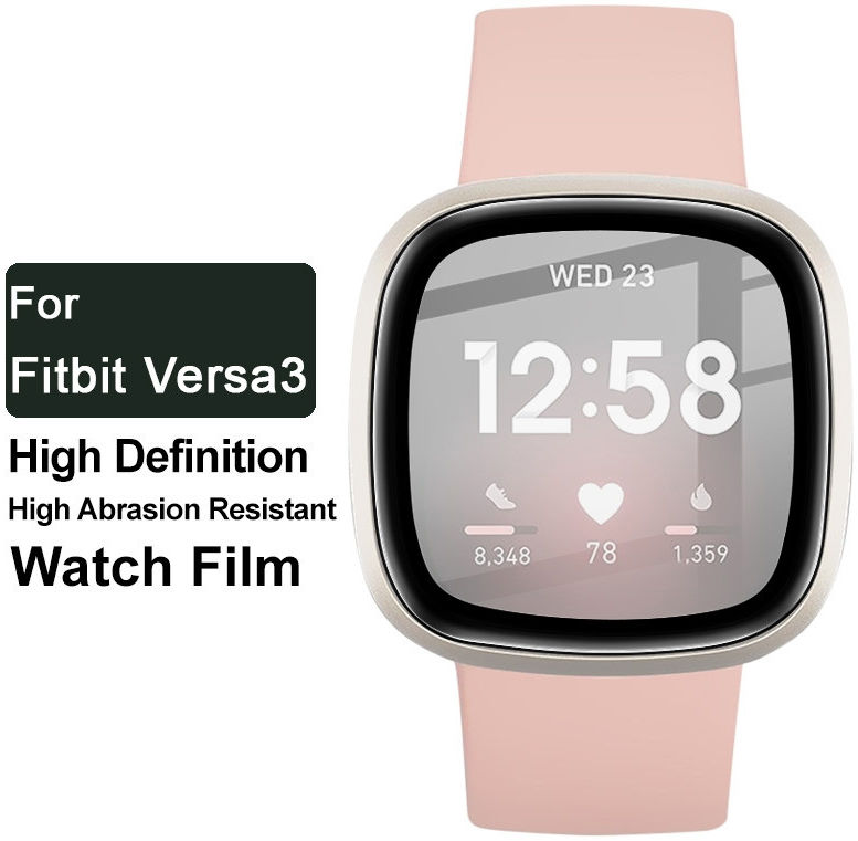 Imak - Fitbit Versa 3 / Sense Screen Protector - Full Cover Tempered Glass afbeelding 6