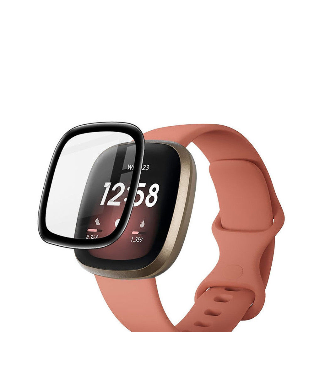 Imak - Fitbit Versa 3 / Sense Screen Protector - Full Cover Tempered Glass afbeelding 2