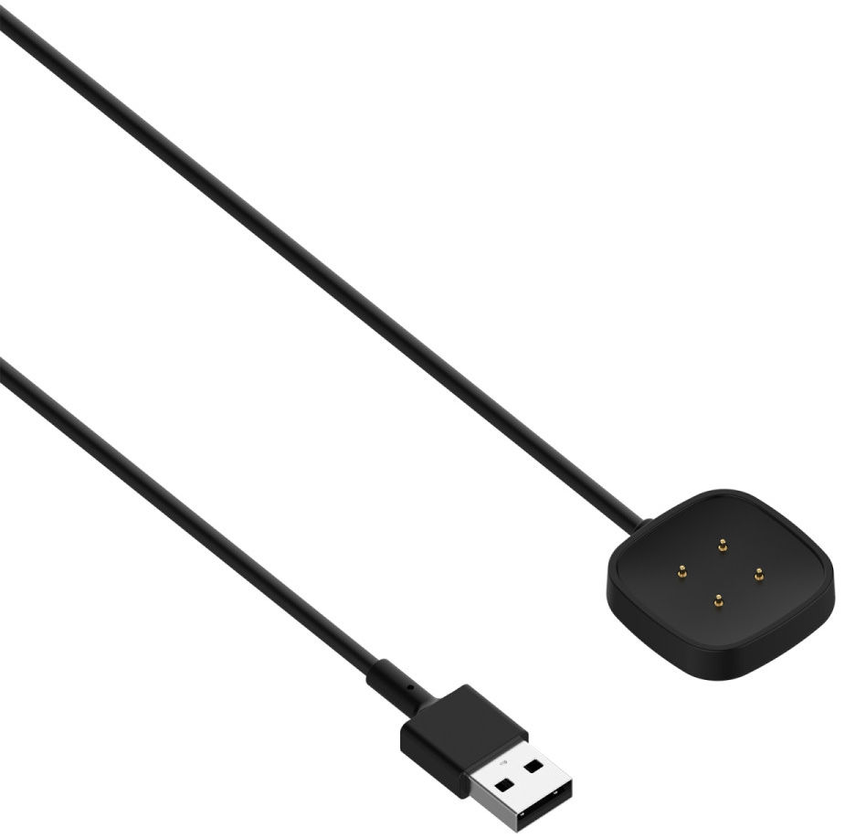 Fitbit Versa 3 / Sense Oplaadkabel en Dock Standaard 1M Zwart afbeelding 6