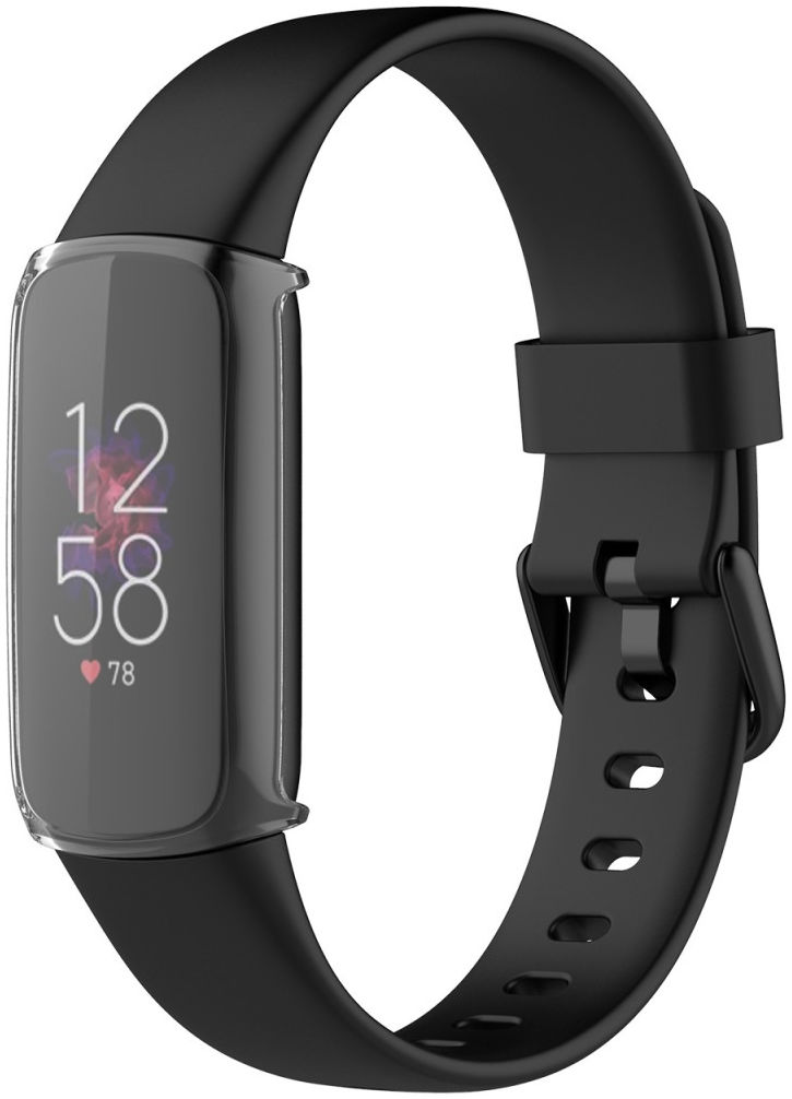 Fitbit Luxe Hoesje Full Protect Case Flexibel TPU Transparant afbeelding 1