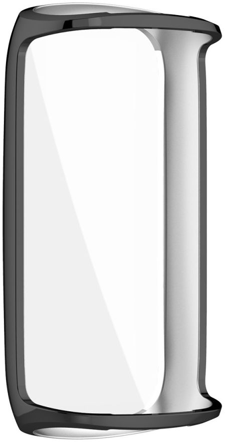 Fitbit Luxe Hoesje Full Protect Case Flexibel TPU Zwart afbeelding 3