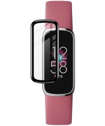 Imak Fitbit Luxe Screen Protector 3D Full Cover Tempered Glass Zwart