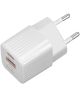 4smarts VoltPlug Duos Mini 20W USB/USB-C Oplader Fast Charge Wit
