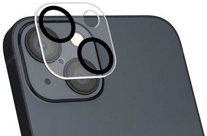 4smarts iPhone 14/14 Plus Camera Protector (2-Pack) Grijs/Transparant afbeelding 3