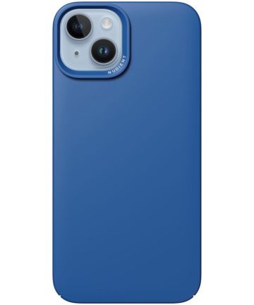 Nudient Thin Case V3 Apple iPhone 14 Hoesje met MagSafe Blue Hoesjes
