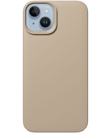 Nudient Thin Case V3 Apple iPhone 14 Hoesje met MagSafe Beige Hoesjes