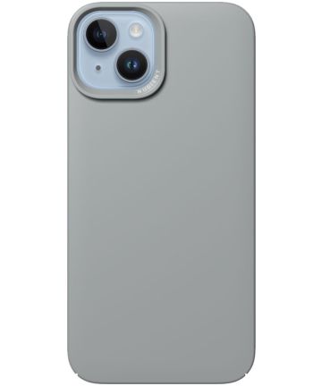 Nudient Thin Case V3 Apple iPhone 14 Hoesje met MagSafe Grijs Hoesjes