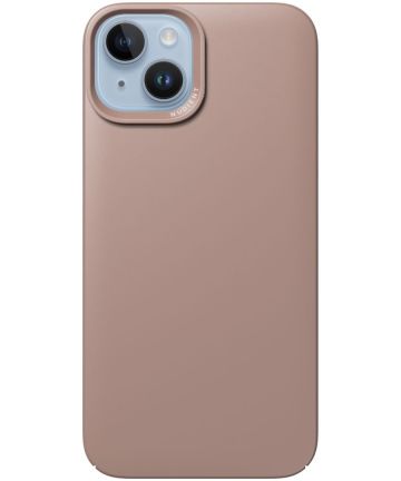 Nudient Thin Case V3 Apple iPhone 14 Hoesje met MagSafe Roze Hoesjes