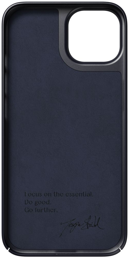Nudient Thin Case V3 Apple iPhone 14 Hoesje met MagSafe Blauw afbeelding 3