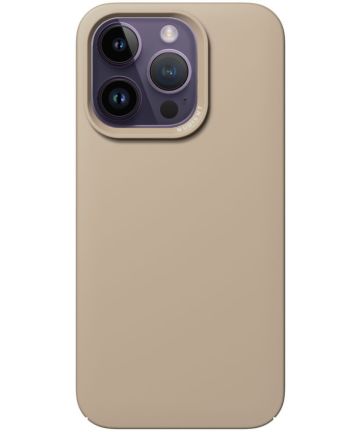 Nudient Thin Case V3 Apple iPhone 14 Pro Hoesje met MagSafe Beige Hoesjes