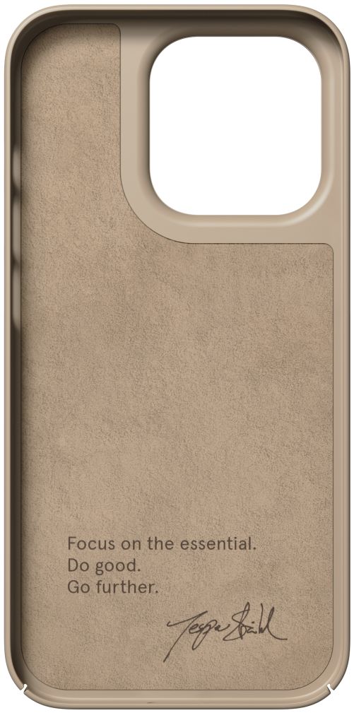 Nudient Thin Case V3 Apple iPhone 14 Pro Hoesje met MagSafe Beige afbeelding 3